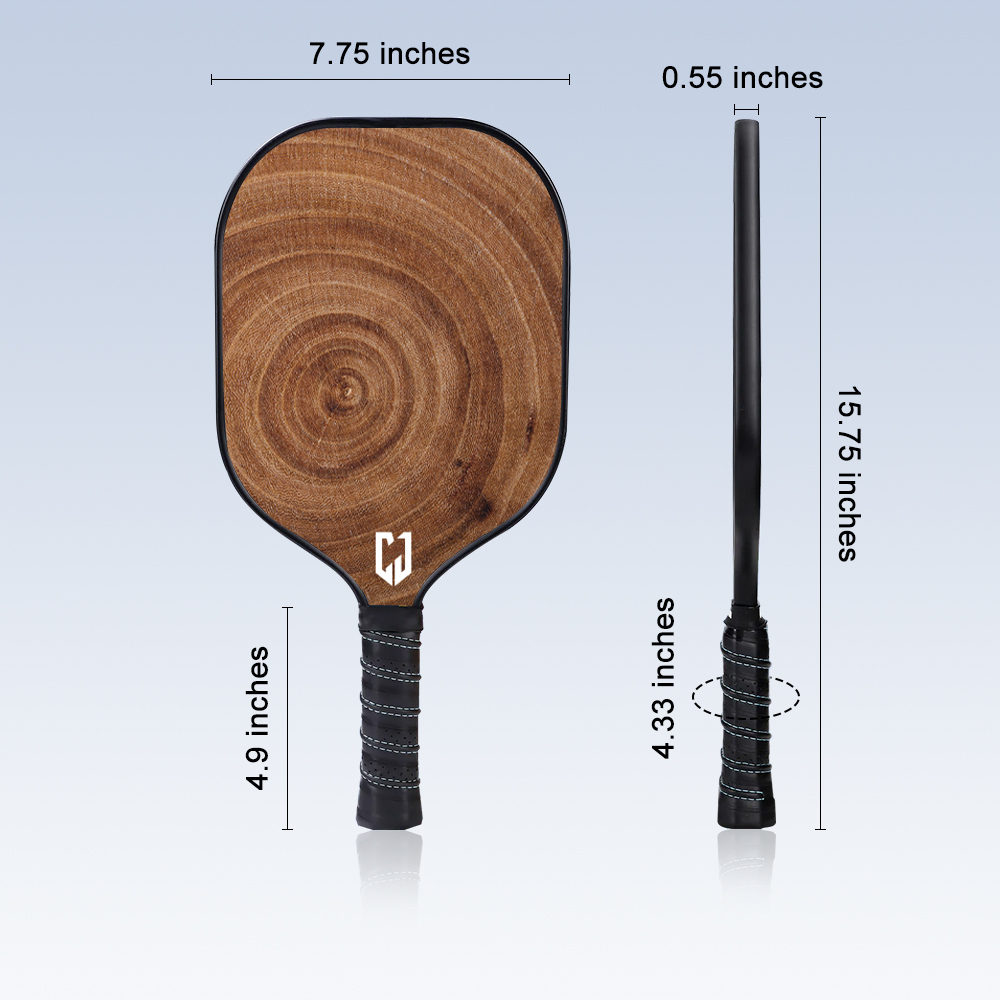 dimensione della racchetta da pickleball