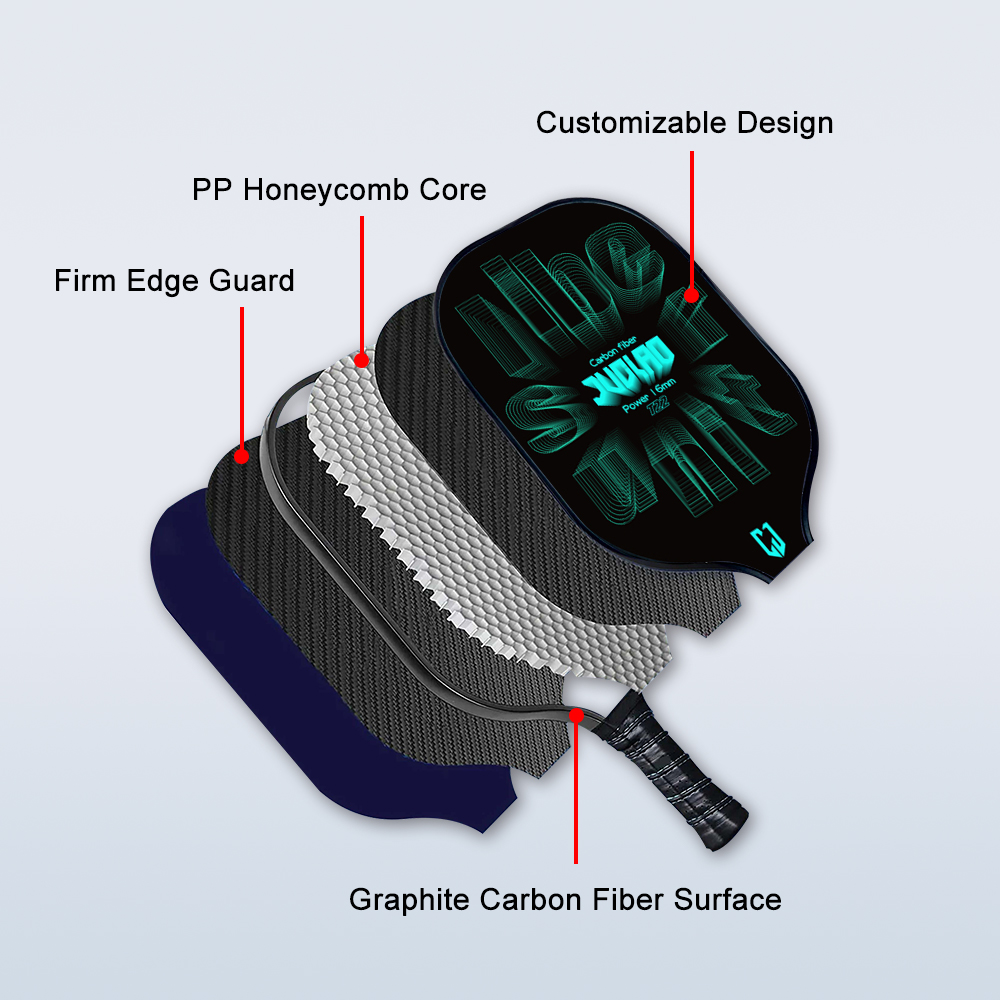 Materiale composito della pagaia per pickleball