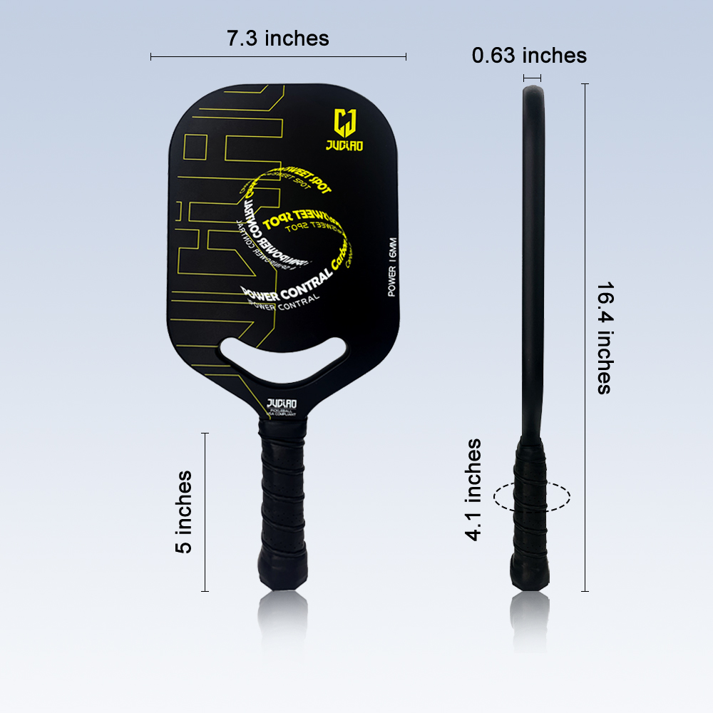 Dimensioni della pagaia per pickleball