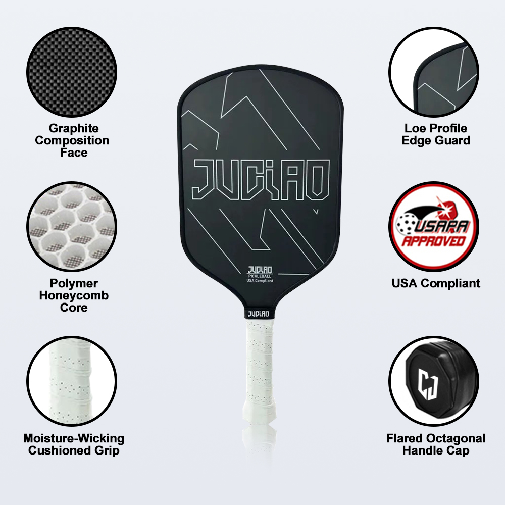 paddle pickleball con logo personalizzato