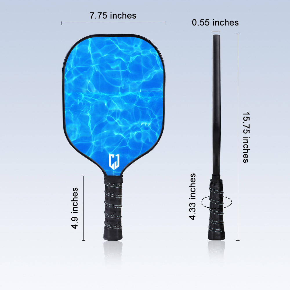 dimensione della racchetta da pickleball