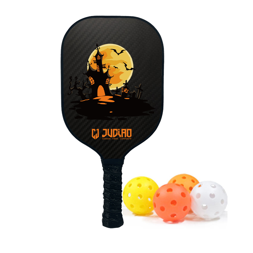 Pagaia per pickleball di Halloween