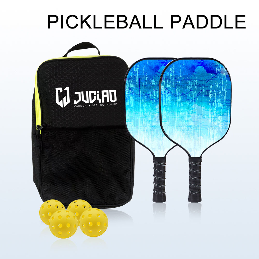 Pagaia da pickleball con superficie in fibra di vetro