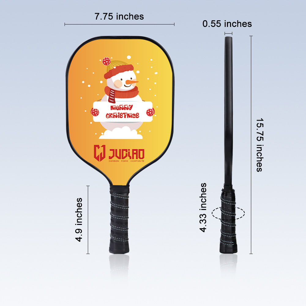 Pagaia da pickleball con logo personalizzabile