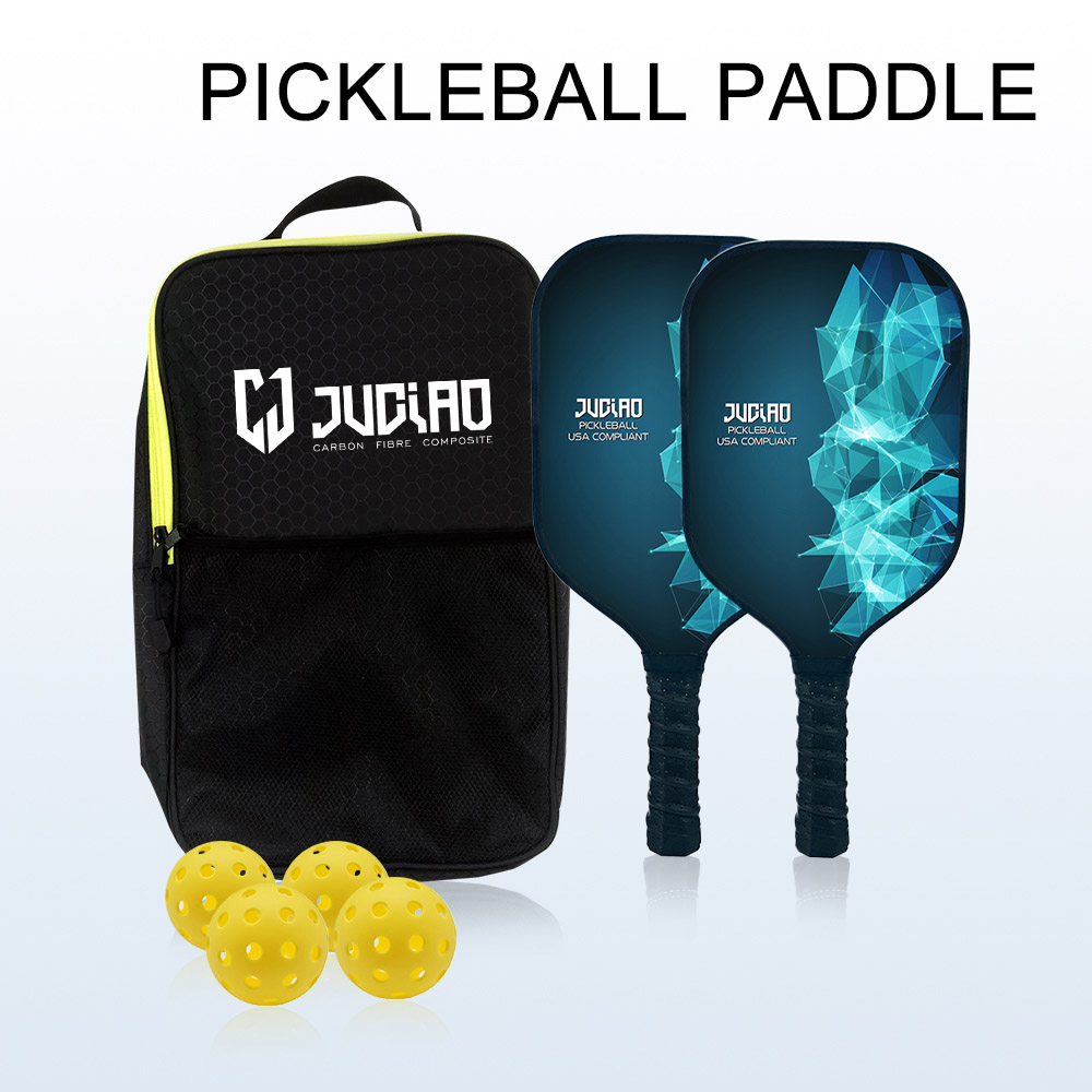 Pagaia per pickleball con superficie in fibra di carbonio