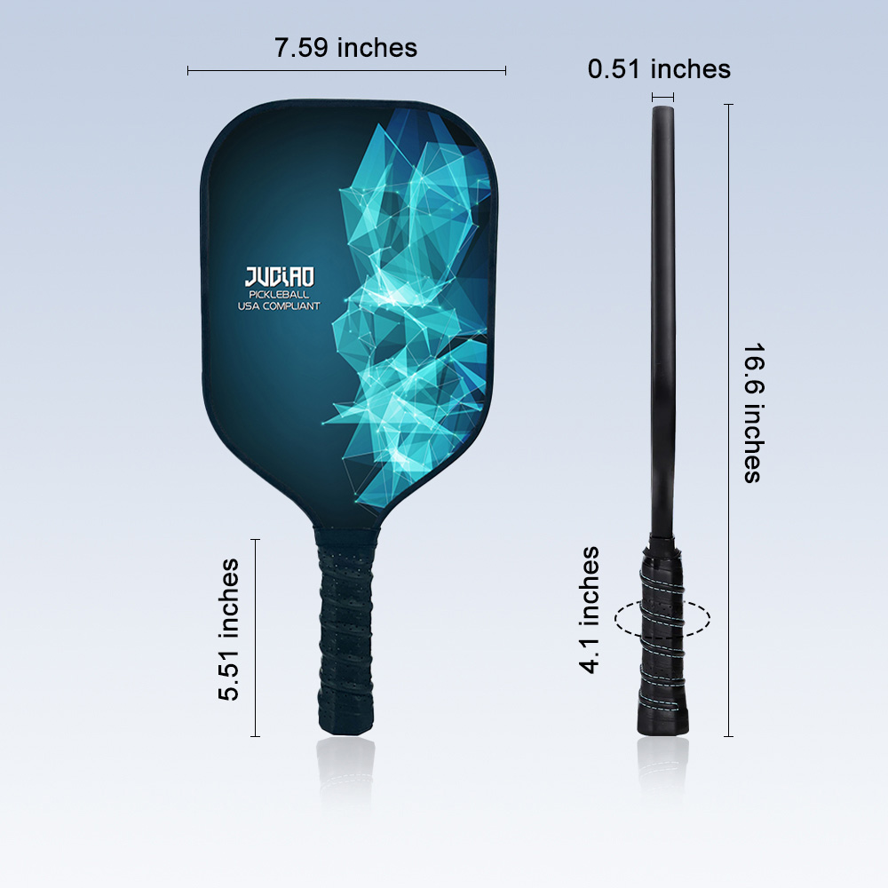 Pagaia da pickleball con spessore 16 mm