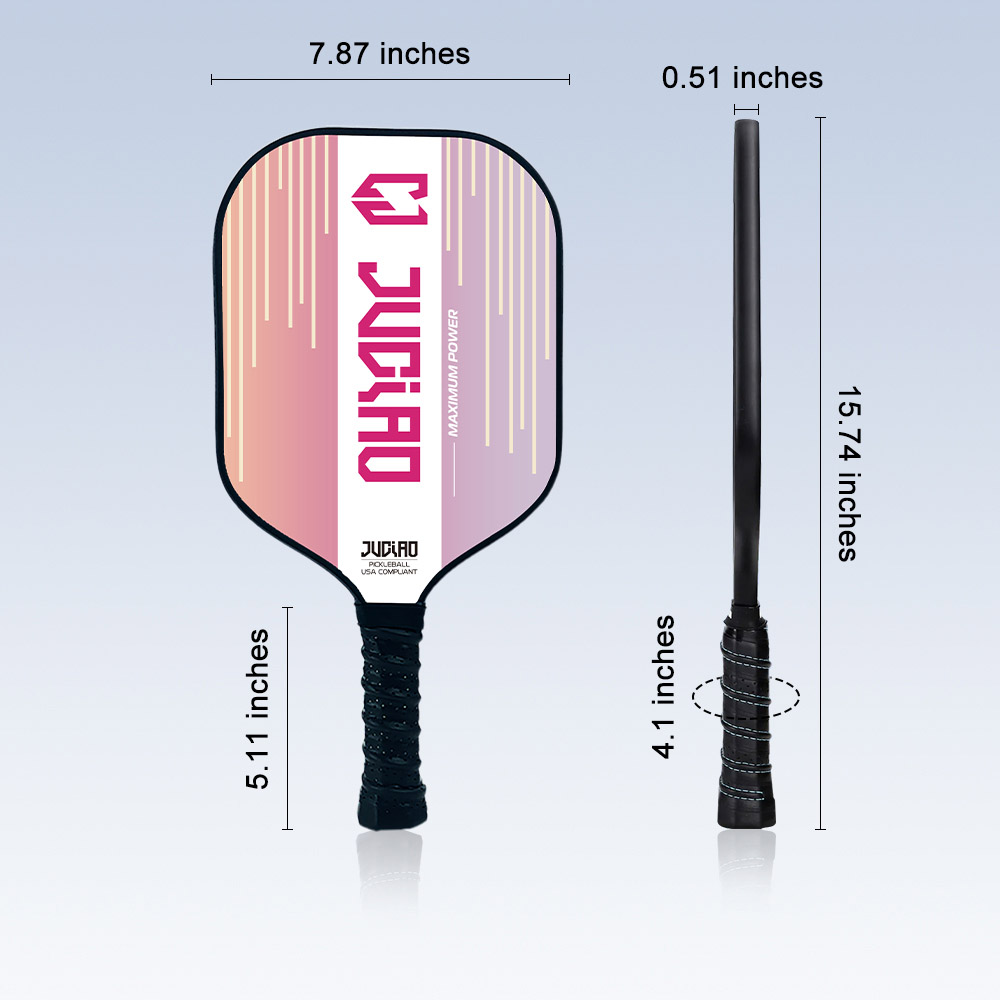 pagaia da pickleball in fibra di carbonio